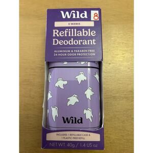 #8 New Wild Cosmetics Refillable Deodorant Ghosts Lavender S’mores Alum Free